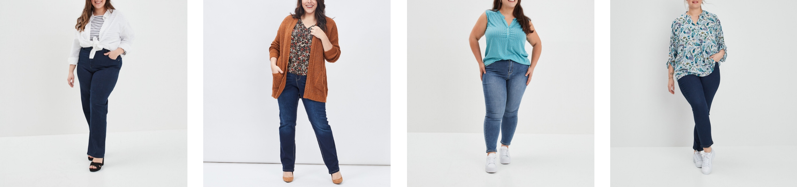 Femme habillées en jean