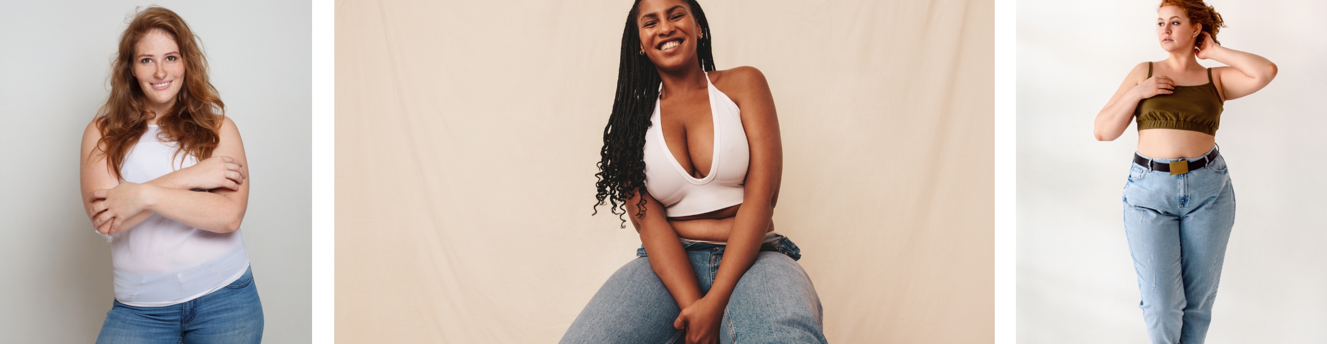 Femmes portant un jean