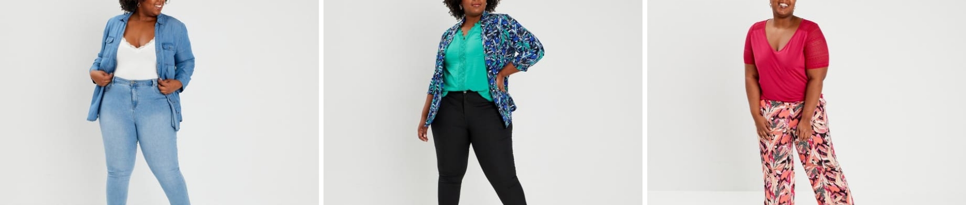 Pantalon taille deals haute femme ronde