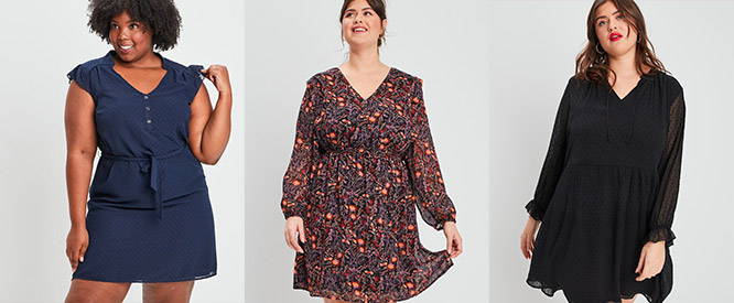 Quelle robe quand on est petite et ronde ? Nos conseils | La Halle