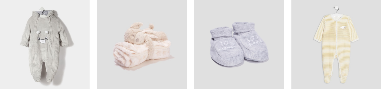 Sélection vetements pour baby shower